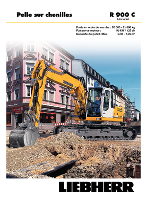 क्रॉलर एक्सकेवेटर Liebherr R 900 C Litronic