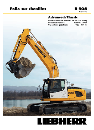 क्रॉलर एक्सकेवेटर Liebherr R 906 Classic