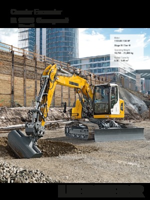 क्रॉलर एक्सकेवेटर Liebherr R 920 Compact