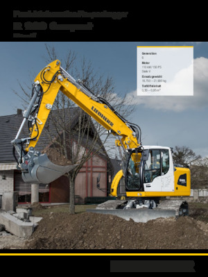 क्रॉलर एक्सकेवेटर Liebherr R 920 Compact Litronic 