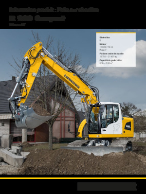 क्रॉलर एक्सकेवेटर Liebherr R 920 Compact Litronic 