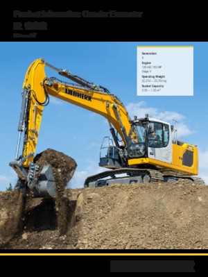 क्रॉलर एक्सकेवेटर Liebherr R 922 Litronic 
