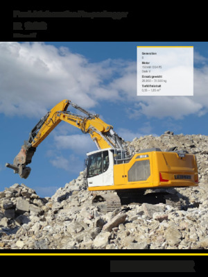 क्रॉलर एक्सकेवेटर Liebherr R 928 Litronic 