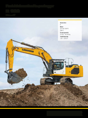 क्रॉलर एक्सकेवेटर Liebherr R 938 Litronic 