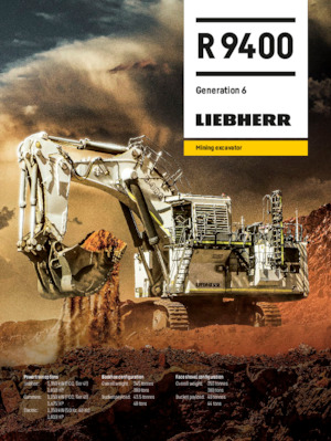 क्रॉलर एक्सकेवेटर Liebherr R 9400 G6