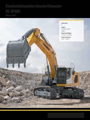 क्रॉलर एक्सकेवेटर Liebherr R 945 Litronic 