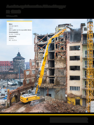 क्रॉलर एक्सकेवेटर Liebherr R 950 Demolition Litronic 