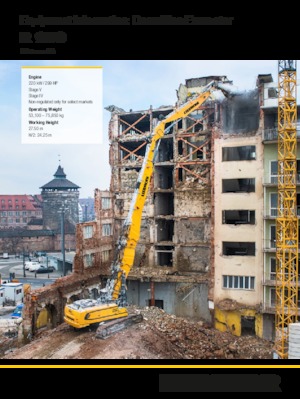 क्रॉलर एक्सकेवेटर Liebherr R 950 Demolition Litronic 