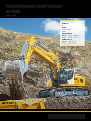 क्रॉलर एक्सकेवेटर Liebherr R 956 Litronic 