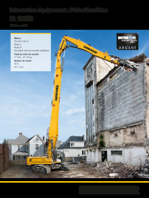 क्रॉलर एक्सकेवेटर Liebherr R 960 Demolition Litronic 