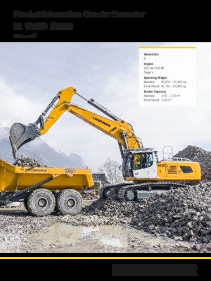 क्रॉलर एक्सकेवेटर Liebherr R 960 SME Litronic 