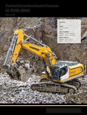 क्रॉलर एक्सकेवेटर Liebherr R 970 SME Litronic 