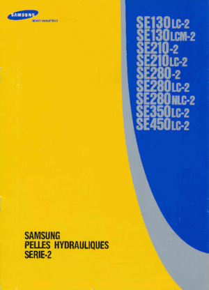 क्रॉलर एक्सकेवेटर Samsung SE 210-2