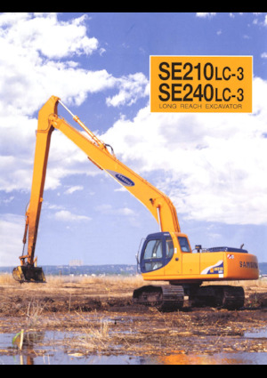 क्रॉलर एक्सकेवेटर Samsung SE 240 LC-3