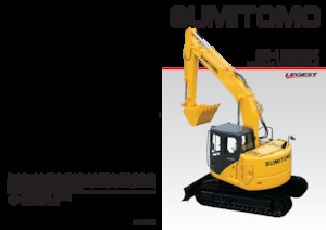 क्रॉलर एक्सकेवेटर Sumitomo SH135X-3B
