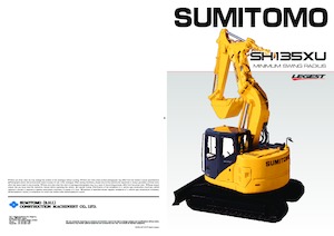 क्रॉलर एक्सकेवेटर Sumitomo SH135XU-3B