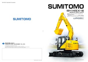 क्रॉलर एक्सकेवेटर Sumitomo SH145X-6