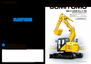 क्रॉलर एक्सकेवेटर Sumitomo SH145XU-6