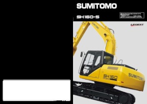 क्रॉलर एक्सकेवेटर Sumitomo SH160-5