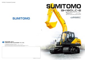 क्रॉलर एक्सकेवेटर Sumitomo SH180LC-6