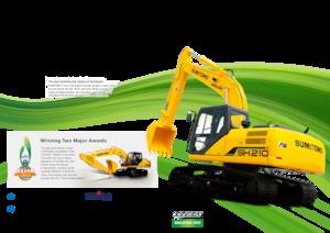 क्रॉलर एक्सकेवेटर Sumitomo SH210F-5 MACAN