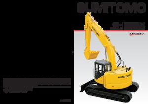 क्रॉलर एक्सकेवेटर Sumitomo SH225X-3B