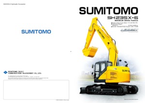 क्रॉलर एक्सकेवेटर Sumitomo SH235X-6