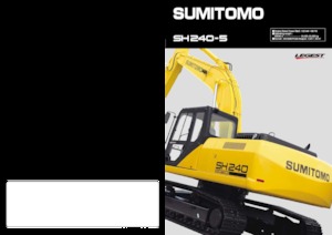 क्रॉलर एक्सकेवेटर Sumitomo SH240-5