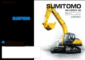 क्रॉलर एक्सकेवेटर Sumitomo SH250-6