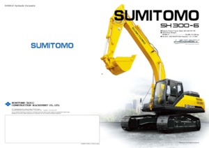 क्रॉलर एक्सकेवेटर Sumitomo SH300-6