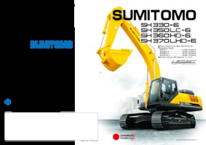 क्रॉलर एक्सकेवेटर Sumitomo SH360HD-6