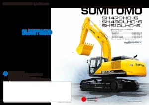 क्रॉलर एक्सकेवेटर Sumitomo SH490LHD-6