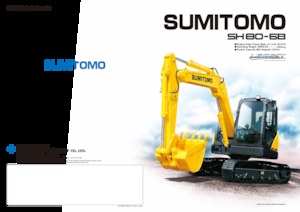 क्रॉलर एक्सकेवेटर Sumitomo SH80-6B