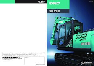 क्रॉलर एक्सकेवेटर Kobelco SK 130 10
