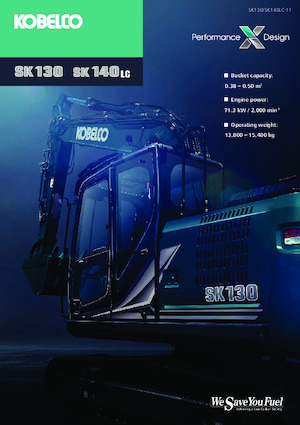 क्रॉलर एक्सकेवेटर Kobelco SK 140 LC 11
