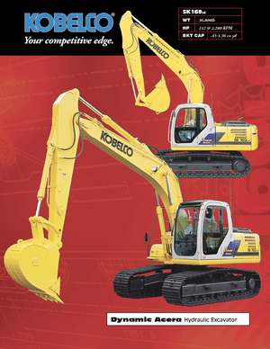 क्रॉलर एक्सकेवेटर Kobelco SK 160 LC-IV