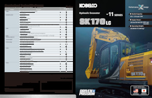 क्रॉलर एक्सकेवेटर Kobelco SK 170 LC 11