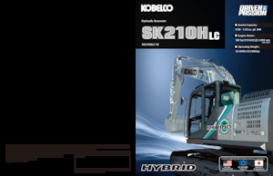 क्रॉलर एक्सकेवेटर Kobelco SK 210 HLC 10