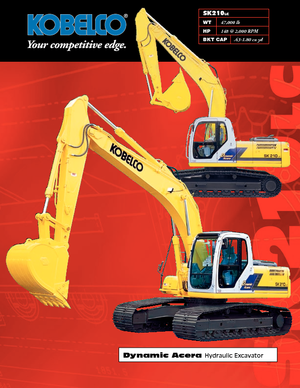 क्रॉलर एक्सकेवेटर Kobelco SK 210 LC DA
