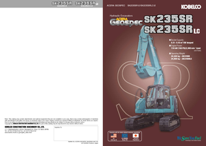क्रॉलर एक्सकेवेटर Kobelco SK 230 SR 3