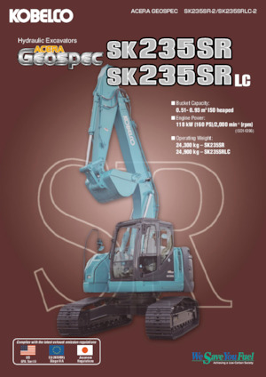 क्रॉलर एक्सकेवेटर Kobelco SK 235 SRLC 2