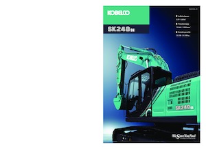 क्रॉलर एक्सकेवेटर Kobelco SK 240 SN 10