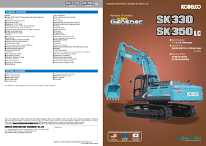 क्रॉलर एक्सकेवेटर Kobelco SK 350 LC 10