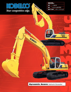 क्रॉलर एक्सकेवेटर Kobelco SK 330 LC DA