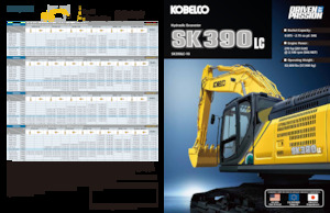 क्रॉलर एक्सकेवेटर Kobelco SK 390 LC 10