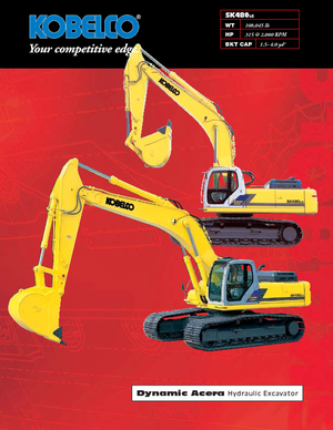 क्रॉलर एक्सकेवेटर Kobelco SK 480 LC DA