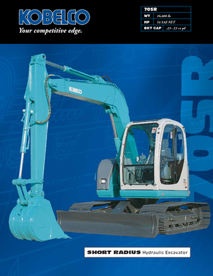 क्रॉलर एक्सकेवेटर Kobelco SK 70 SR