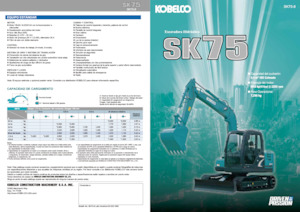 क्रॉलर एक्सकेवेटर Kobelco SK 75 8