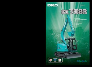 क्रॉलर एक्सकेवेटर Kobelco SK 75 SR 3