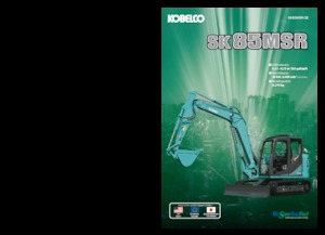 क्रॉलर एक्सकेवेटर Kobelco SK 85 MSR 3
